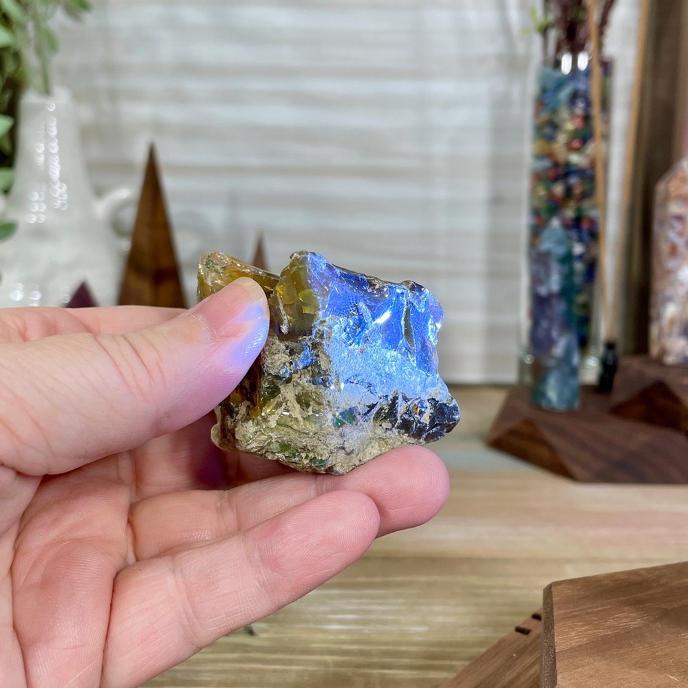 0960 Ethiopian Opal Rough Free Form